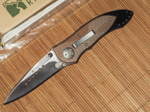 Складной нож CRKT Elishewitz E-Lock Bronze фото 4 Складной нож CRKT Elishewitz E-Lock Bronze фото 4