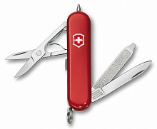 Перочинный нож Victorinox Нож перочинныйSignature Lite 0.6226 58мм 7 функций красный