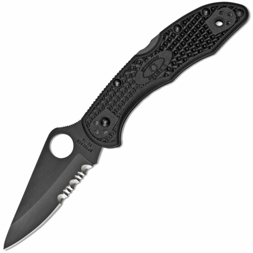 Складной нож Spyderco Delica 4 - 11PSBBK фото 4 Складной нож Spyderco Delica 4 - 11PSBBK фото 4