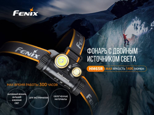 150 Fenix Налобный фонарьRaptor HM65R фото 4 150 Fenix Налобный фонарьRaptor HM65R фото 4