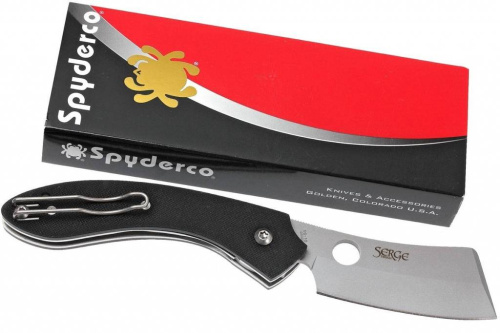 Складной нож Spyderco Serge Panchenko’s Roc 177GP фото 15