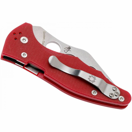Складной нож Spyderco Yojimbo 2 Red Trainer - 85TR2 фото 12 Складной нож Spyderco Yojimbo 2 Red Trainer - 85TR2 фото 12