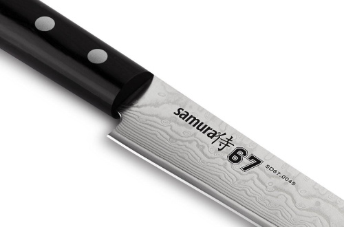 2011 Samura Нож кухонный "Samura 67" для нарезки  195 мм фото 3