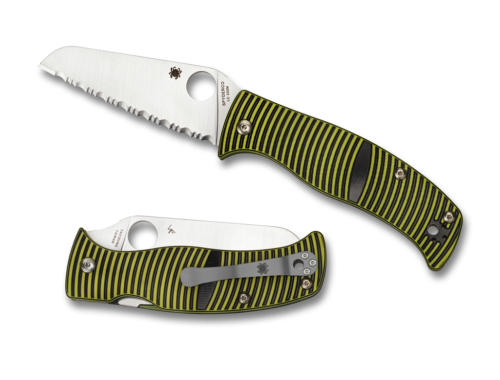 Складной нож Spyderco Caribbean Sheepfoot Serrated Складной нож Spyderco Caribbean Sheepfoot Serrated