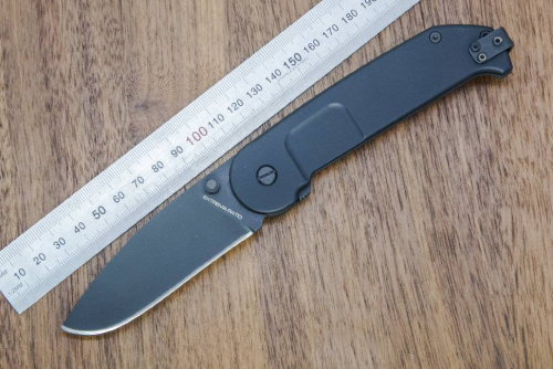 Складной нож Extrema Ratio BF2 Classic Drop Point Black фото 16