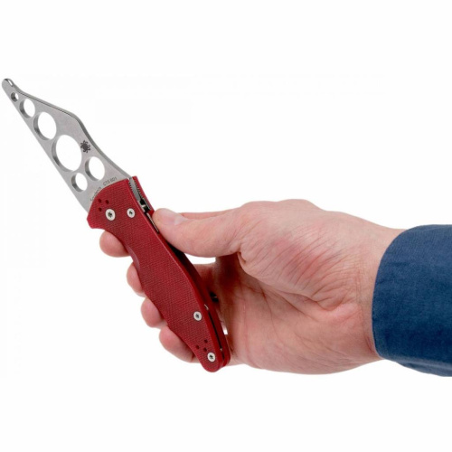 Складной нож Spyderco Yojimbo 2 Red Trainer - 85TR2 фото 8 Складной нож Spyderco Yojimbo 2 Red Trainer - 85TR2 фото 8
