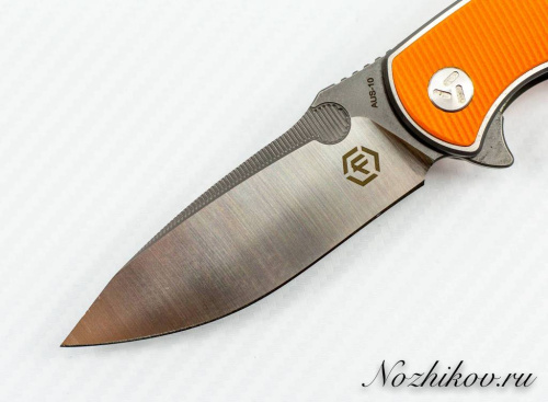 Складной нож Bestech Knives Factor Equipment Hardened Orange фото 3