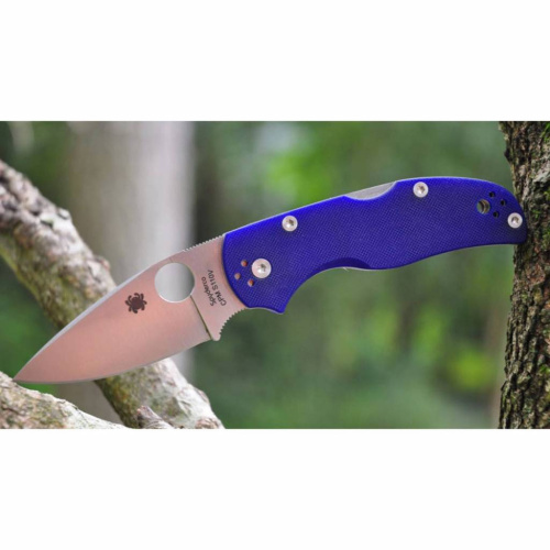 Складной нож Spyderco Native 5 - 41GPDBL5 фото 8