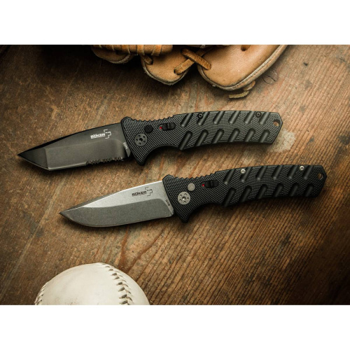 491 Boker Автоматический складной ножStrike Tanto All Black фото 3 491 Boker Автоматический складной ножStrike Tanto All Black фото 3