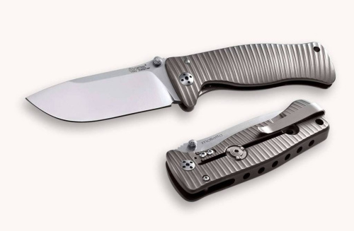 Складной нож Lion Steel SR2 G (GREY) Mini фото 6