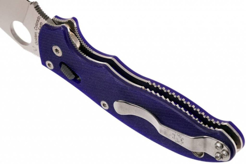 Складной нож Spyderco Manix 2 Blue 101GPDBL2 фото 21 Складной нож Spyderco Manix 2 Blue 101GPDBL2 фото 21