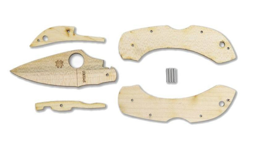 122 Spyderco Dragonfly Wooden Kit фото 16