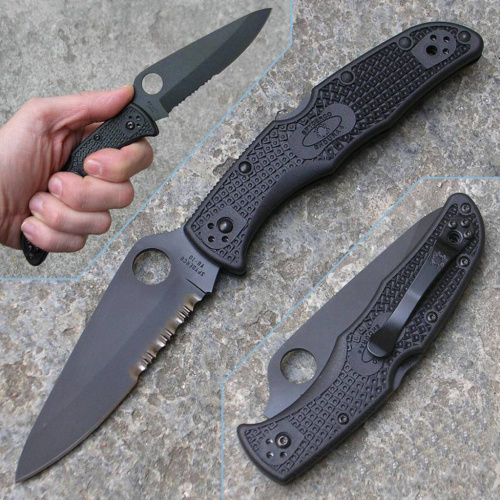 Складной нож Spyderco Endura 4 - 10PSBBK фото 6 Складной нож Spyderco Endura 4 - 10PSBBK фото 6