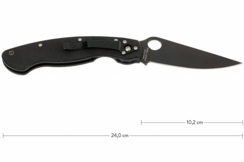 Складной нож Spyderco Military™ Model - C36GPBK фото 13